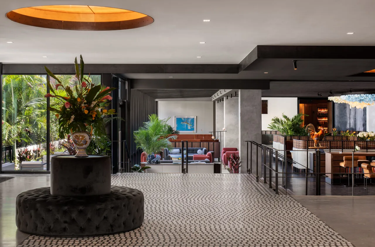 Hotel Haya inspired Ybor City courtyard